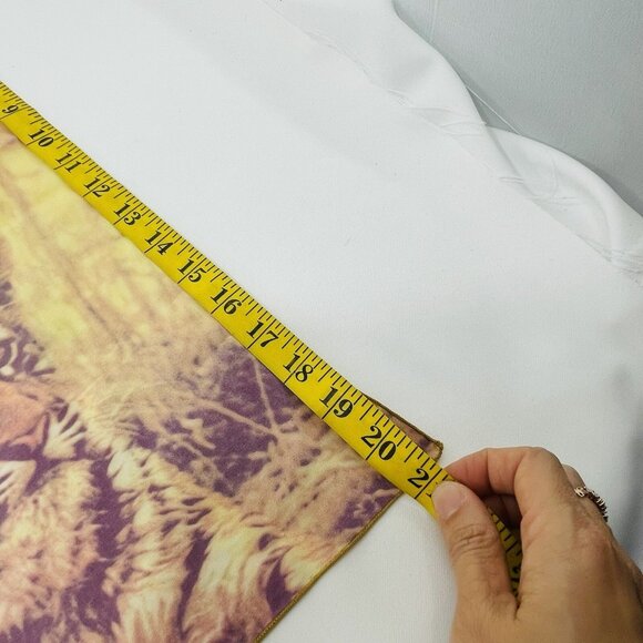 Bengal Tiger Handkerchief Hankie Bandana Square India Nepal Wild Animal Tapestry - Picture 10 of 10